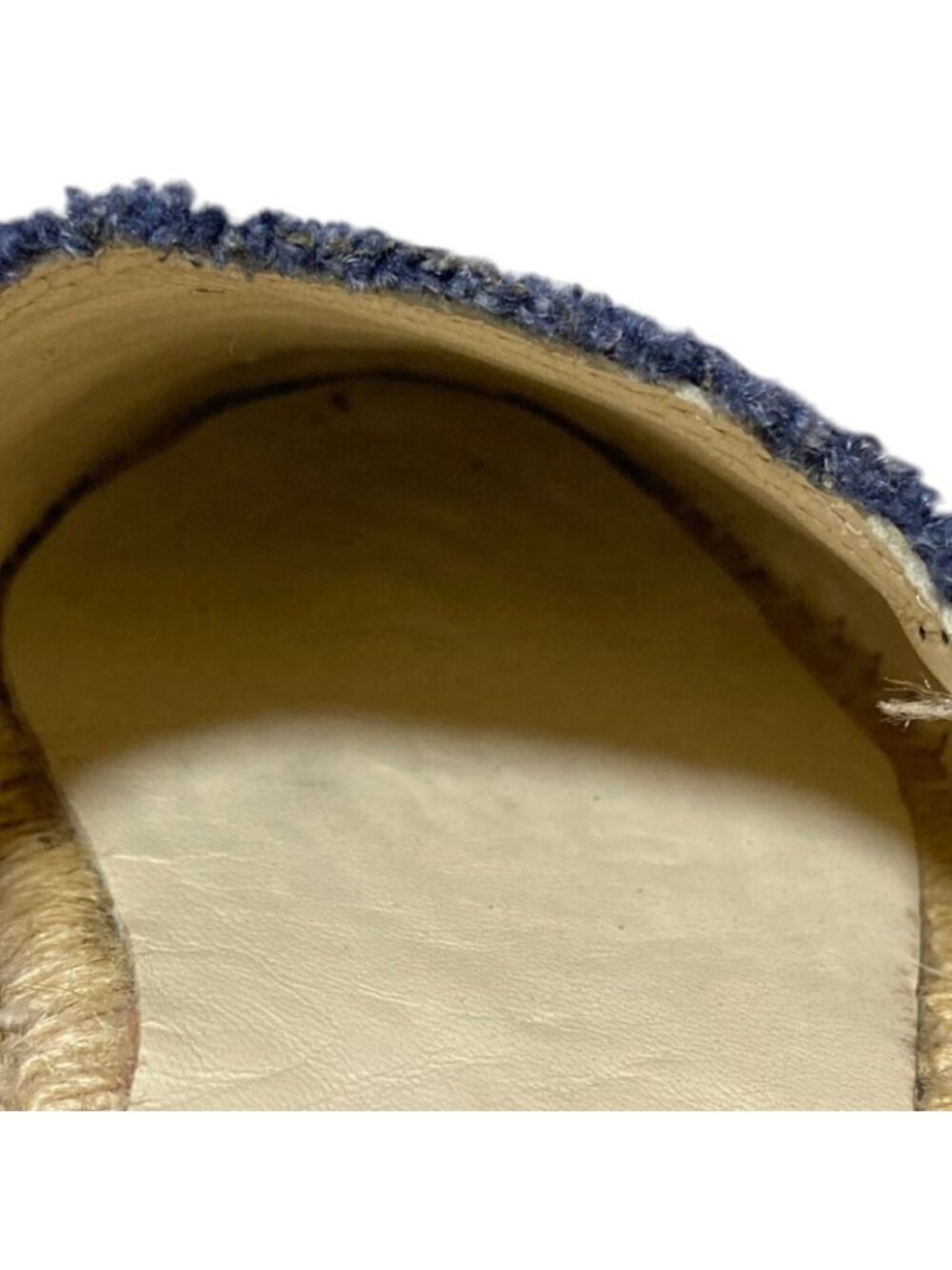 Chanel 14c CC Logo Espadrilles 35 22.5 cm Navy - Picture 13 of 15